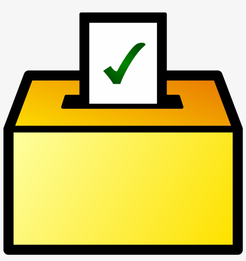 Ballot Box Icon Color - Ballot Box Icon Png, transparent png download