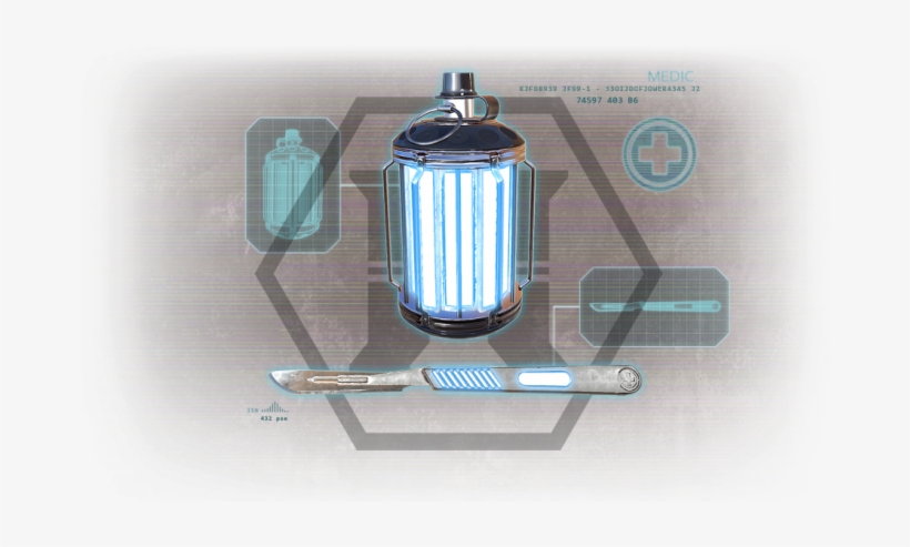 Medic Grenade Along The Scalpel - Killing Floor 2 Medic Smg, transparent png download