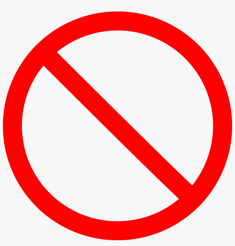 Mb Image/png - Forbidden Sign Png, transparent png download