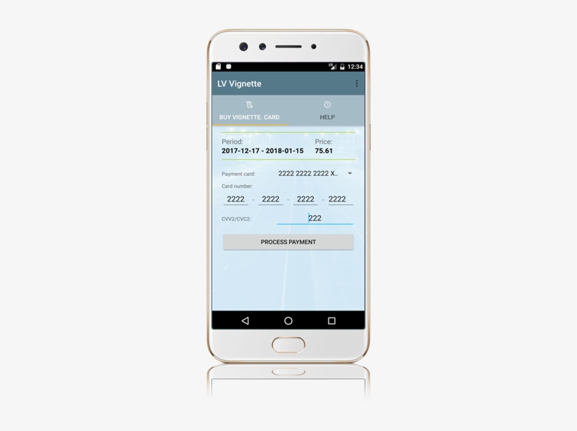 Most Easy Tool For Purchase Of Road Charge Vignette - User Interface, transparent png download