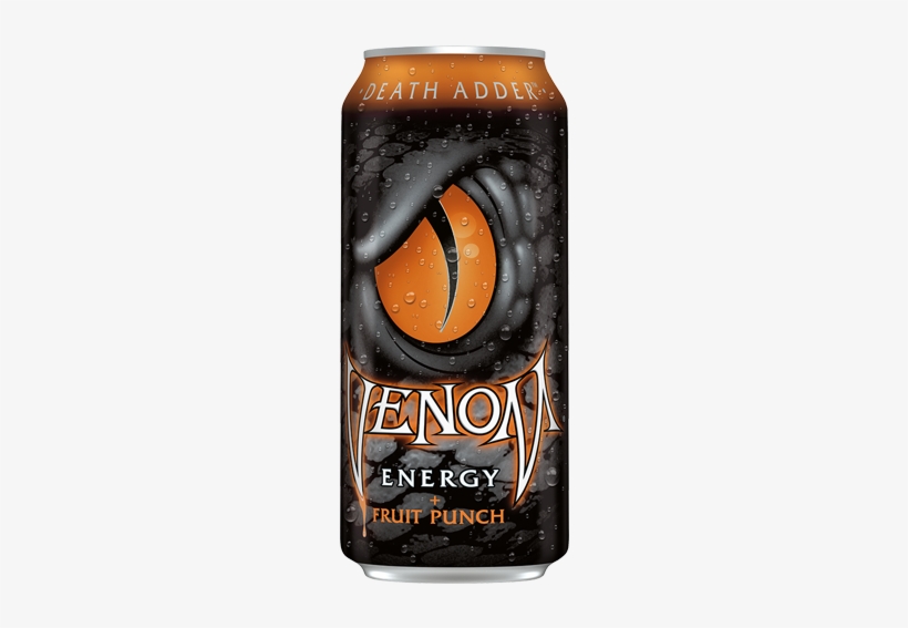 Venom Death Adder Energy Drink - Death Adder Venom Energy Drink, transparent png download