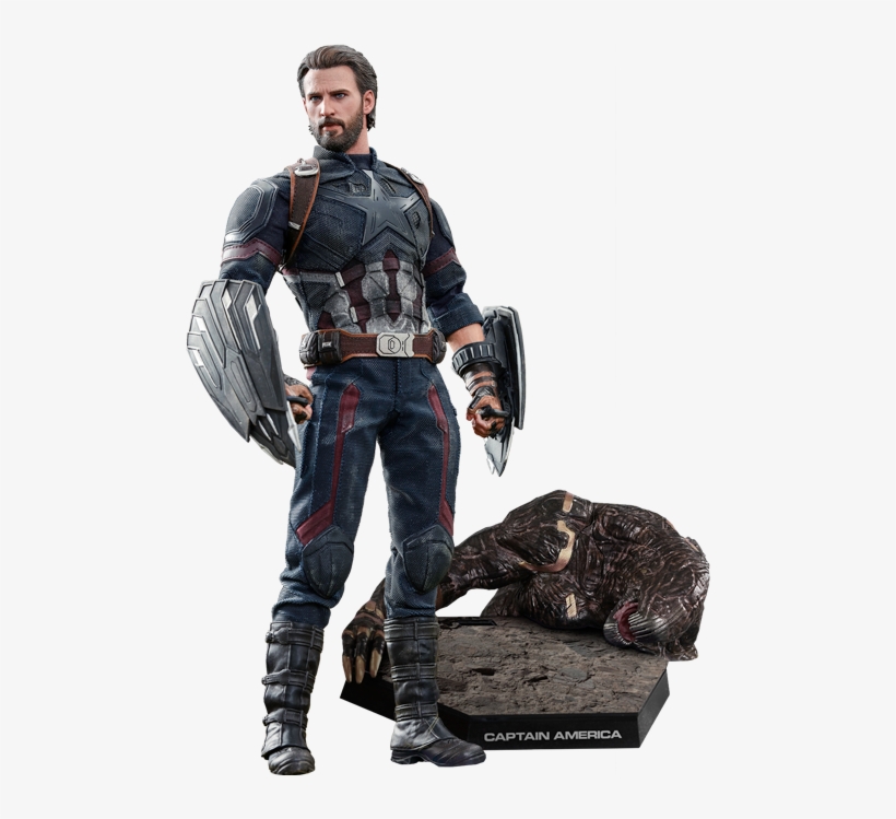Avengers Infinity War - Captain America Infinity War Suit, transparent png download