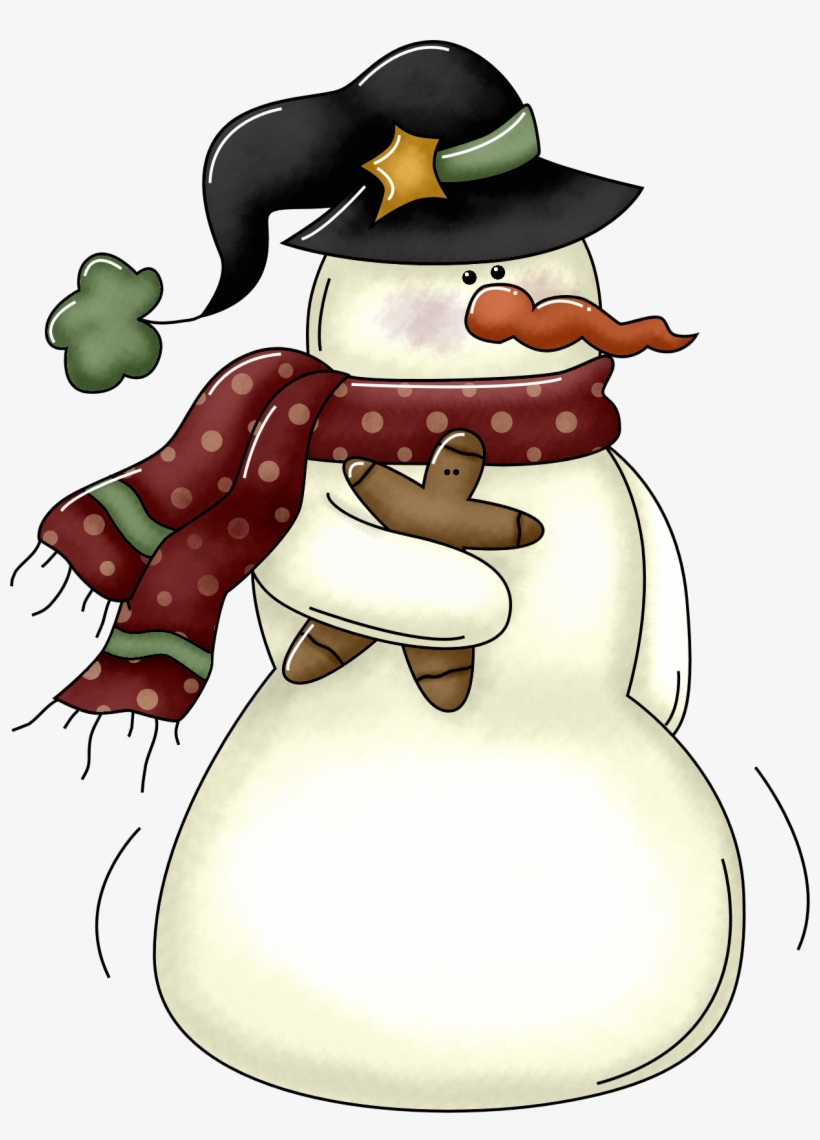 Free Country Christmas Cliparts, Download Free Clip - Country Snowmen Clip Art, transparent png download