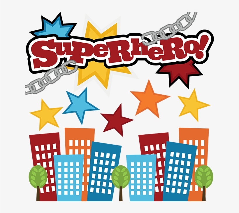 Superhero Svg Files For Scrapbooking Cute Svg Cut Files - Scrapbooking Superheroes, transparent png download