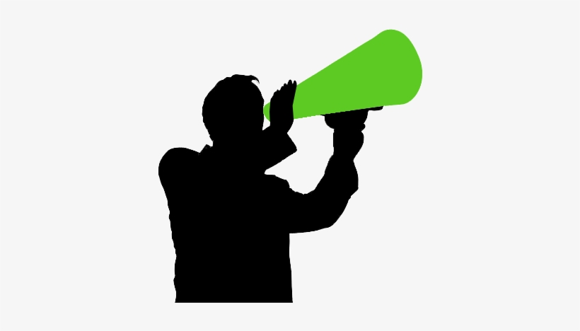 Megaphone Man Png - Man With Megaphone Png, transparent png download