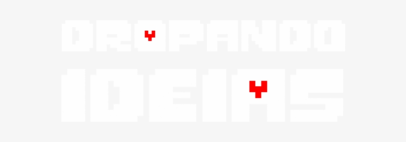 Logo Dropando Ideias Undertale Whiyr - Symmetry, transparent png download