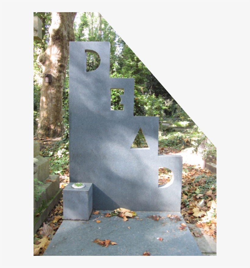 Patrick Caulfield Has A Great Tombstone - Highgate Cemetery, transparent png download