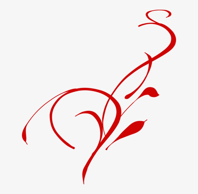 Weddings Swirls Clipart - Vine Clip Art, transparent png download