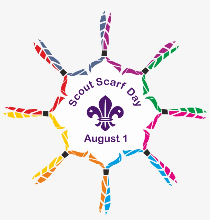 Scout Scarf Day Logo - World Scarf Day 2018, transparent png download