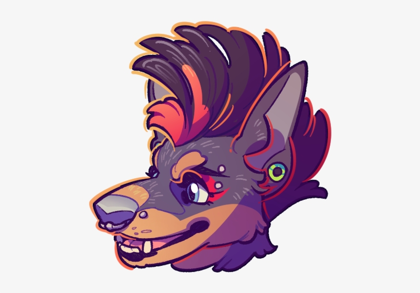 Rabid Twitch Icon - Cartoon, transparent png download