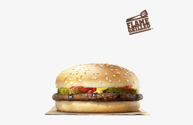 Burger King Hamburger Menü, transparent png download