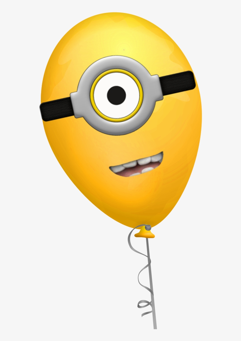 Clip Art Royalty Free Stock Pin Ni Lisa Dillon Williby - Minions Balloons Png, transparent png download