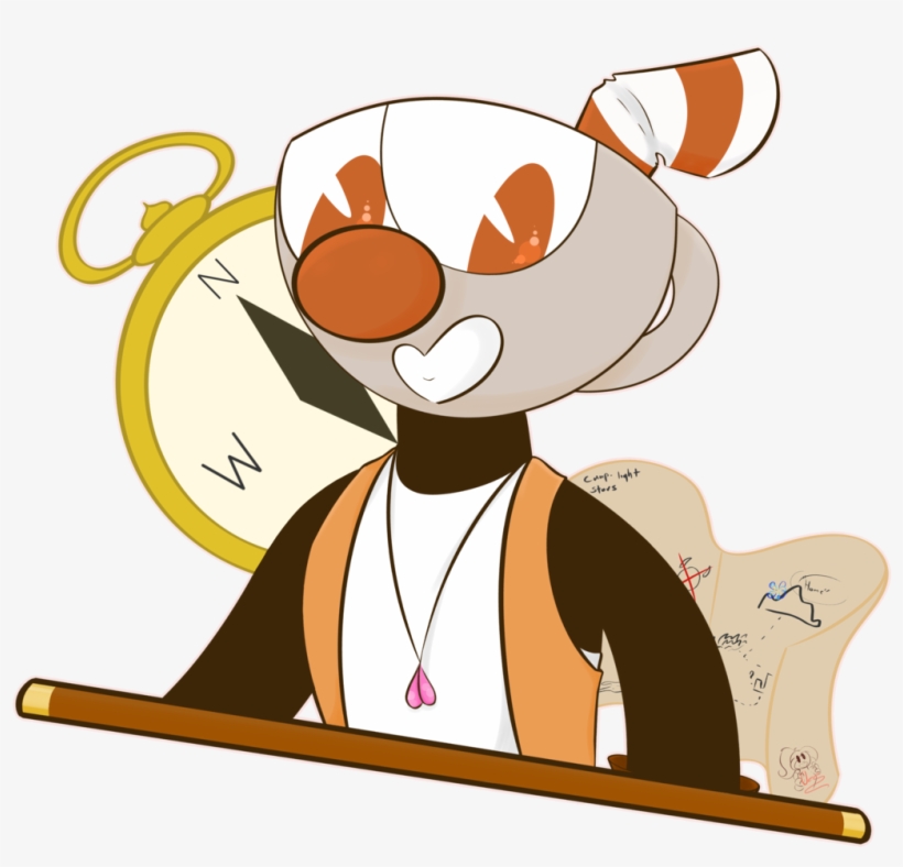 Mugman Cuphead Skinny Hercules Disney Pictures Png - Cartoon, transparent png download