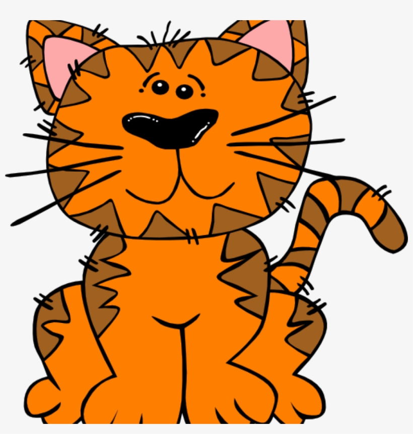 Clipart Cat 7 - Cat On A Mat Clipart, transparent png download