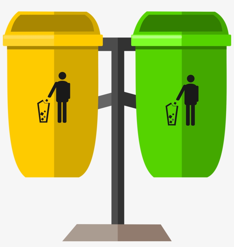 Medium Image - Trash Bins Clipart Png, transparent png download
