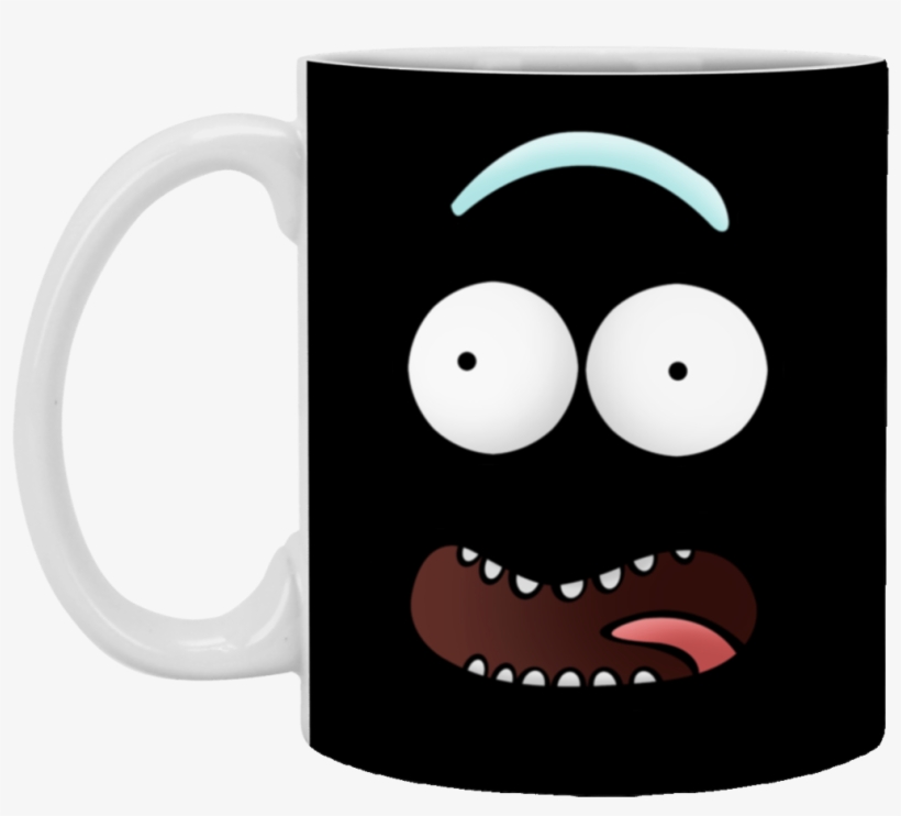 Rickz Pickles Funny Face Emoji Rick Mug Cup Gift - Mug, transparent png download