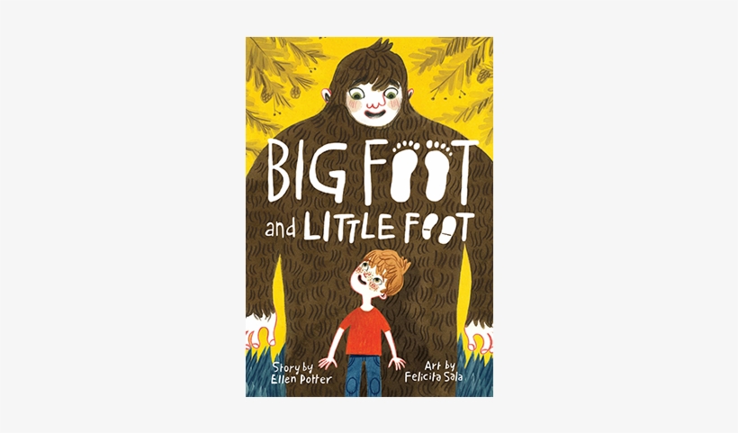 Bigfootandlittlefoot Cover-square - Bigfoot And Little Foot Ellen Potter, transparent png download