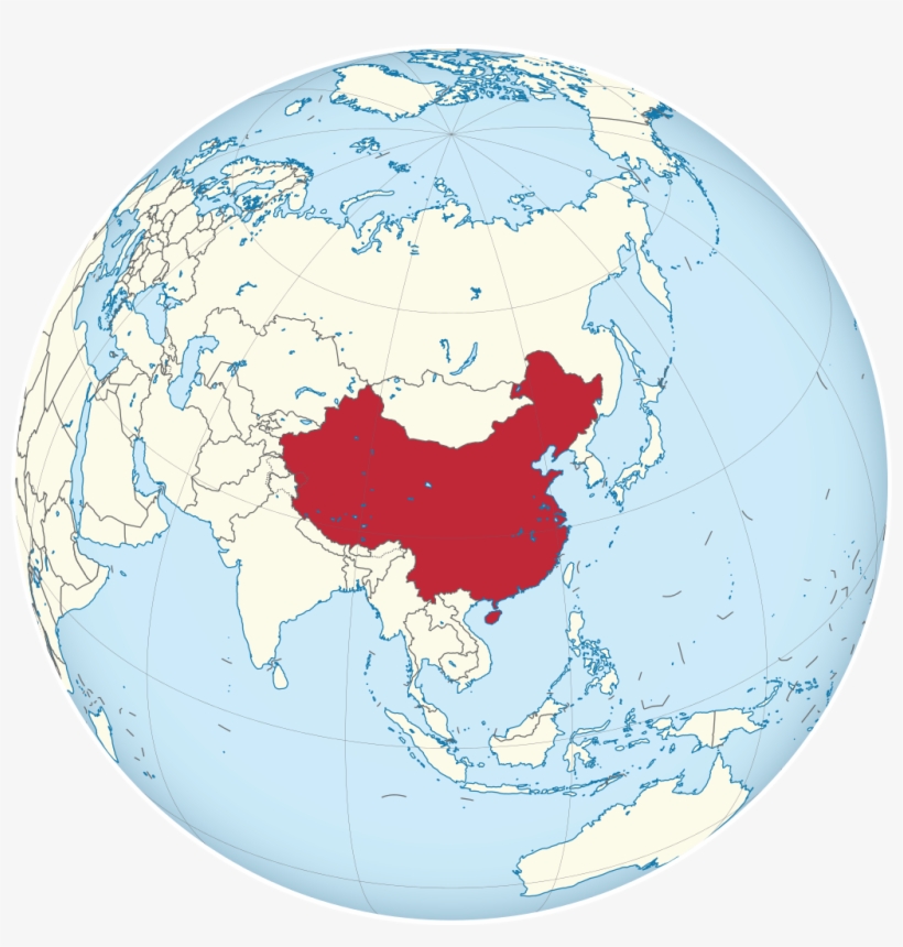 China On The Globe - China Tea Growing Regions, transparent png download