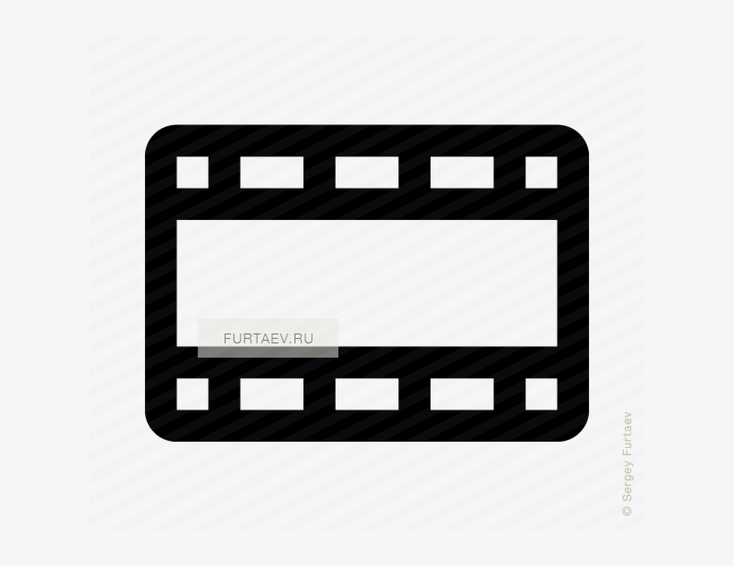 Vector Icon Of Film Tape - Icon, transparent png download