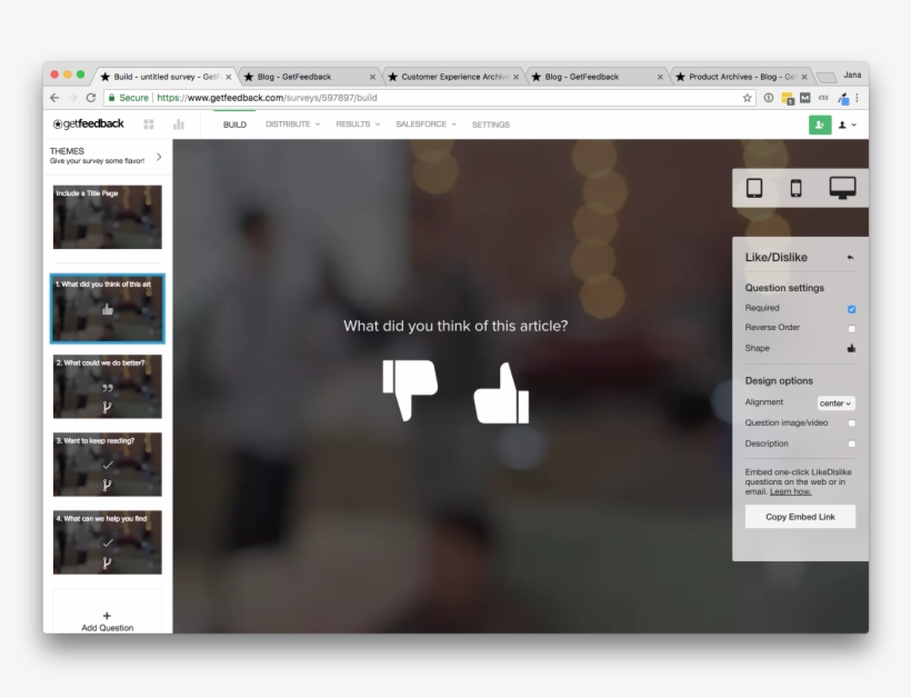 Blog Survey - Like/dislike Question - Blog, transparent png download