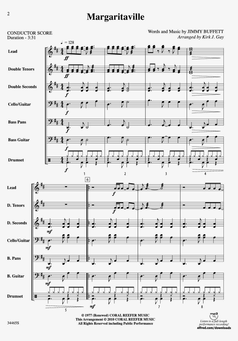 Margaritaville Thumbnail Margaritaville Thumbnail Margaritaville - Margaritaville Steel Drum Notes, transparent png download