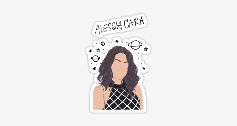 Alessia Cara Drawing By Heroicmendes On Instagram • - Alessia Cara Draw, transparent png download