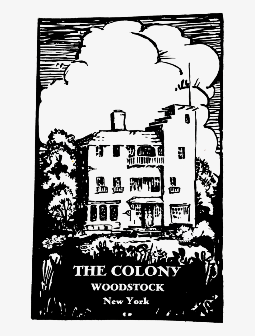 The Colony Live Music Venue Bar Woodstock New York - Illustration, transparent png download