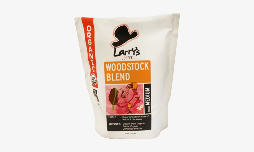 Woodstock Blend **organic** - Larry's Beans Decaf Coffee, Twilight, 12 Oz, transparent png download