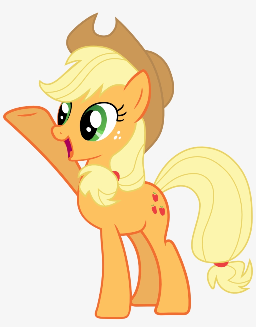 Woodstock, Raised Hoof, Safe, Simple Background, Solo, - My Little Pony Applejack Png, transparent png download