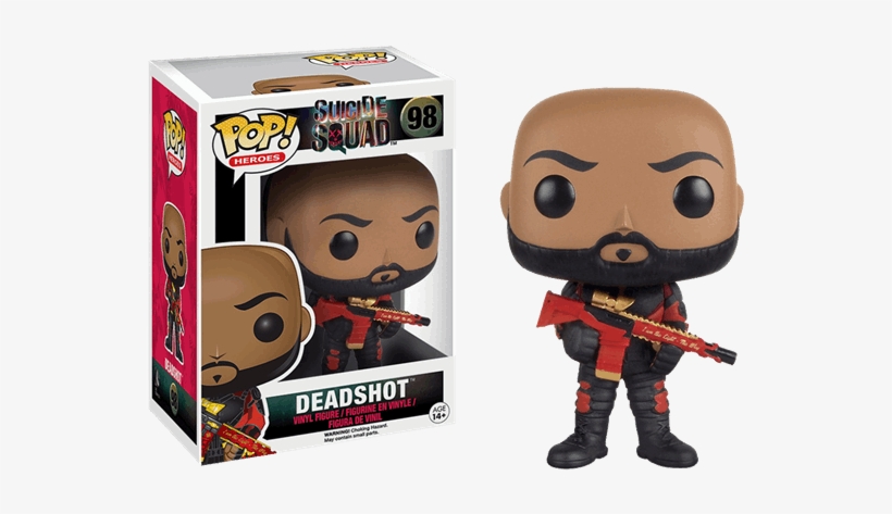 Deadshot Pop Vinyl Figure - Deadshot Funko Pop, transparent png download