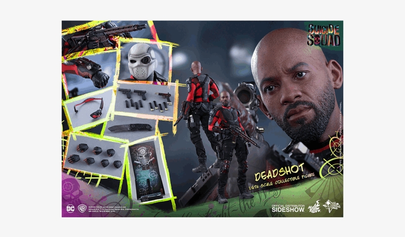 1 Of - Hot Toys Suicide Squad Deadshot, transparent png download