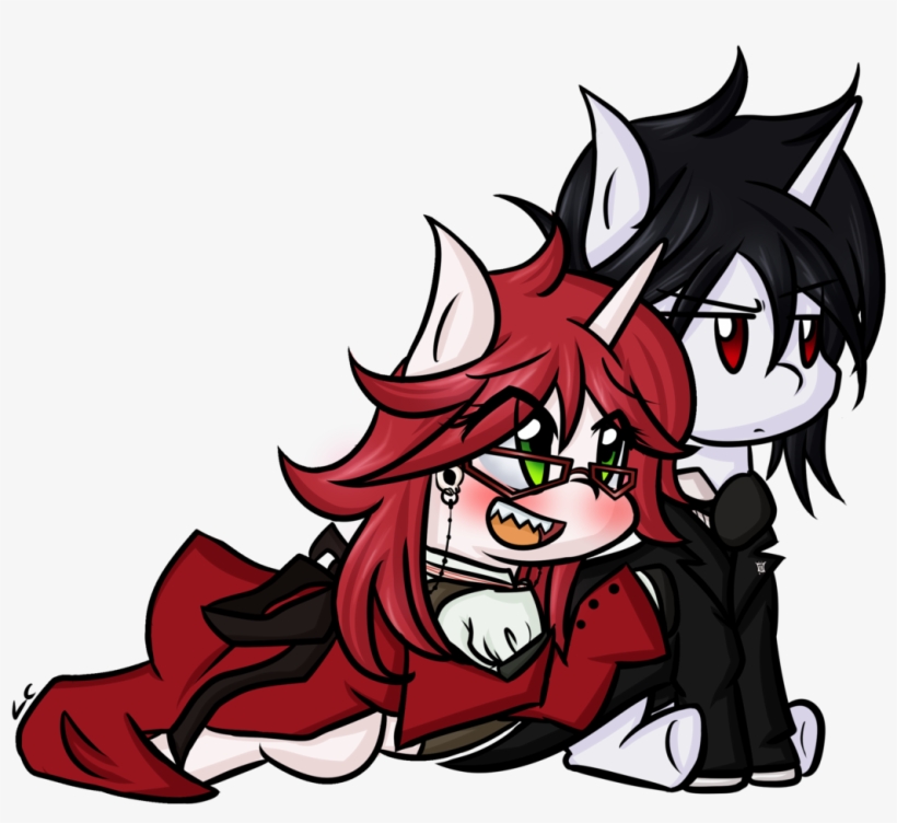 Littlecloudie, Black Butler, Grell, Grell Sutcliff, - Black Butler, transparent png download