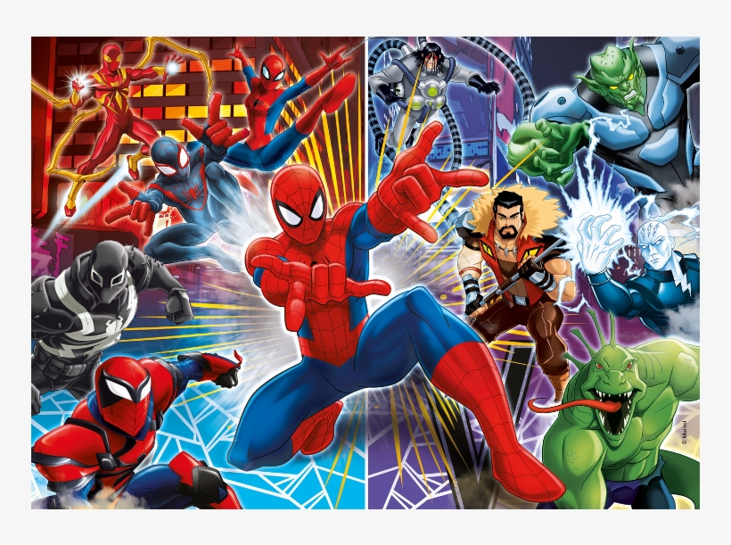 Buy Puzzle Clementoni Ultimate Spiderman 26967 Elkor - Spider-man, transparent png download