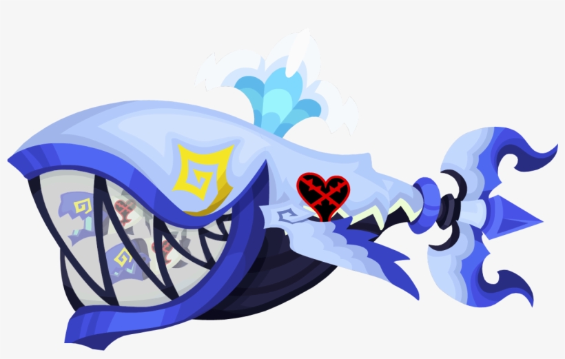 B Trident Anchor - Universe Of Kingdom Hearts, transparent png download