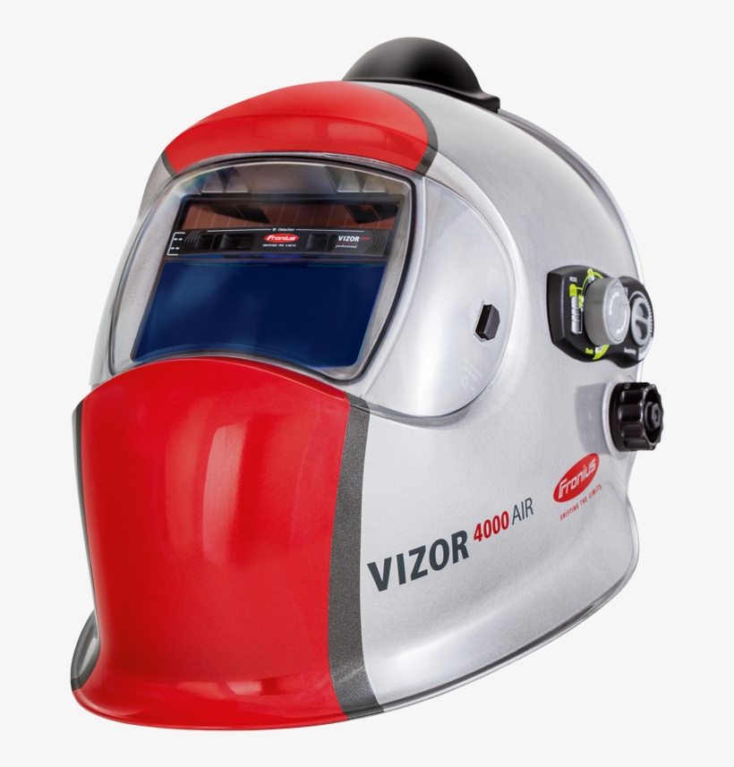Vizor 4000 Air/3 Fresh-air Helmet Plus - Fronius Vizor 4000 Professional, transparent png download