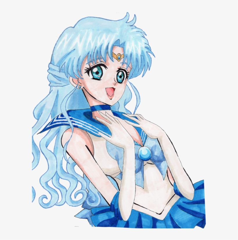 Sailor Mercury Next Generation By Cherryblossomfang - Next Generation Sailor Moon, transparent png download