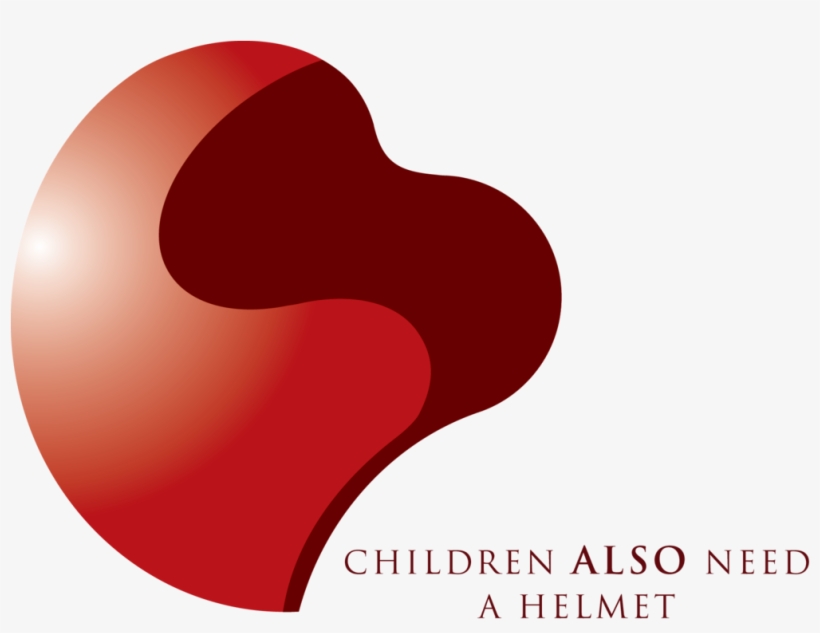 Child Helmet Campaign Helmet/heart Logo - Child, transparent png download