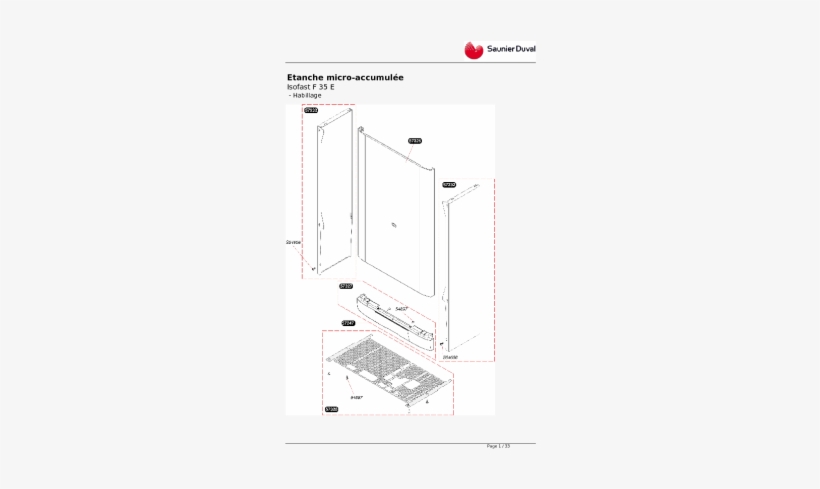 Isofast F 35 E - Diagram, transparent png download