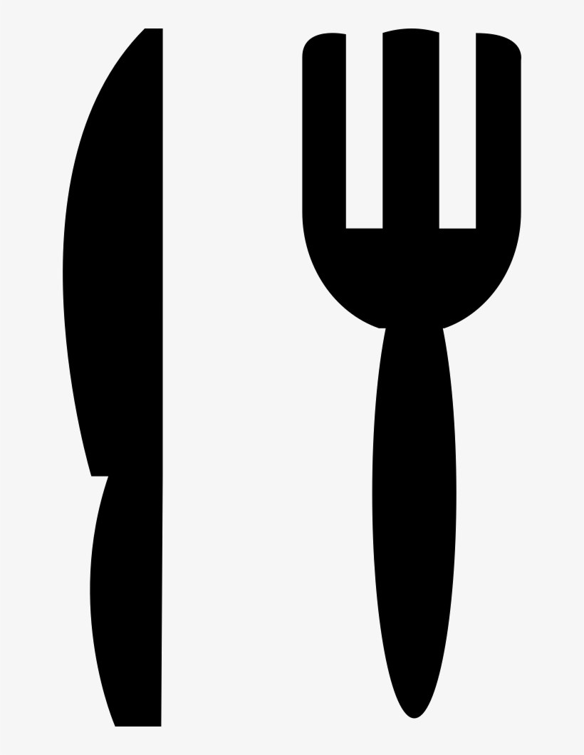 Fork And Knife Comments - Lunch Icon, transparent png download