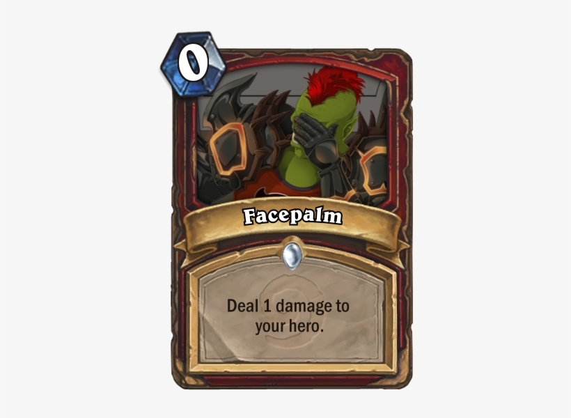 Humorous*facepalm* - Un Goro Hunter Quest, transparent png download