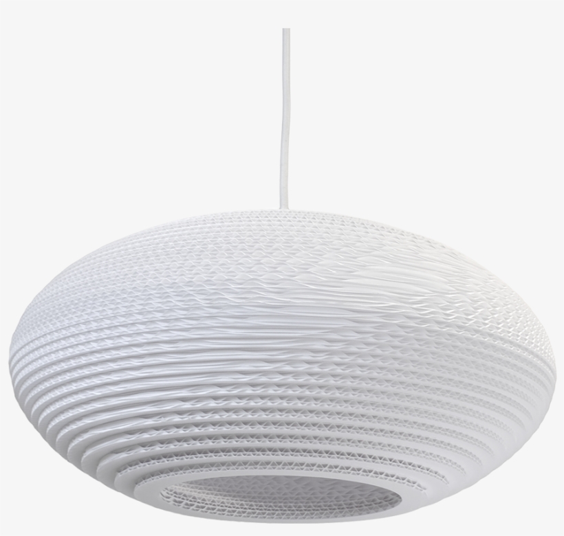Disc 16 Scraplight White Pendant Light-0 - Lampshade, transparent png download