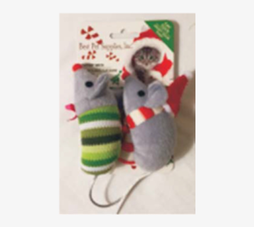 Best Pet Christmas Mice Cat Toy - Christmas Day, transparent png download