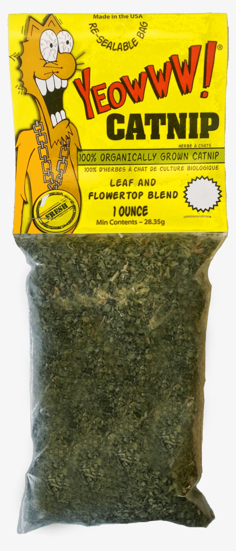Description - Yeowww! Catnip Bags 1 Oz, transparent png download