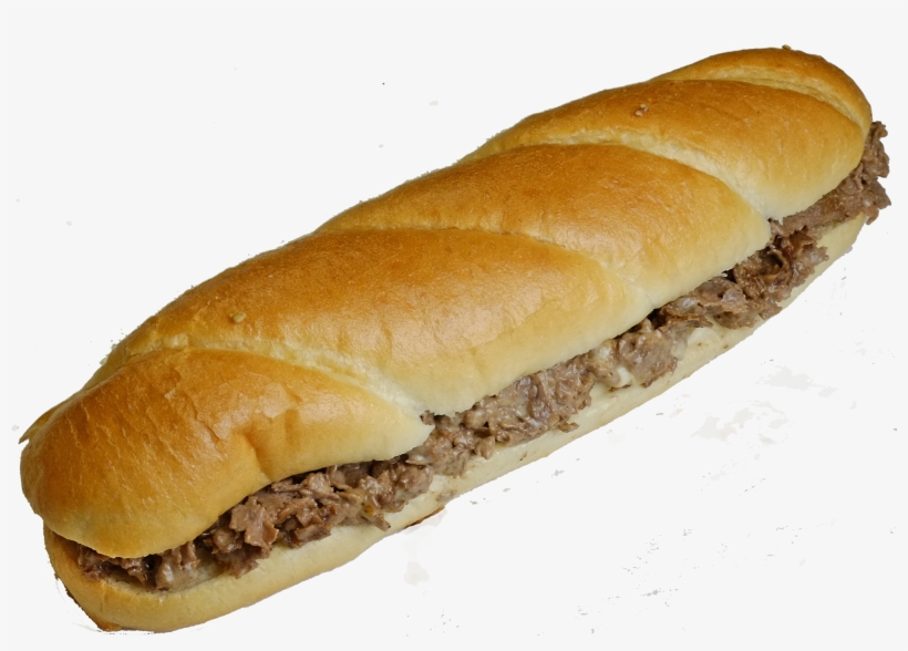 12 Inch Philly Cheese Steak Sub Cheesesteak PNG Image Transparent
