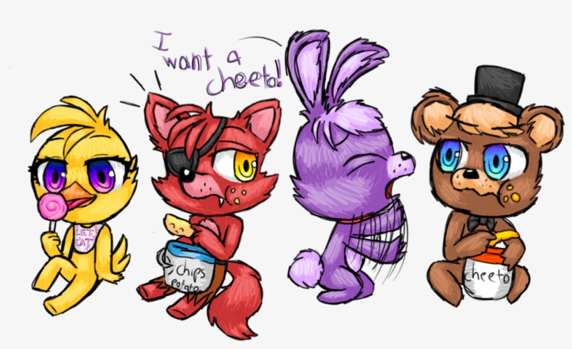 Cheetos Clipart Big - Sarah15378 Fnaf, transparent png download