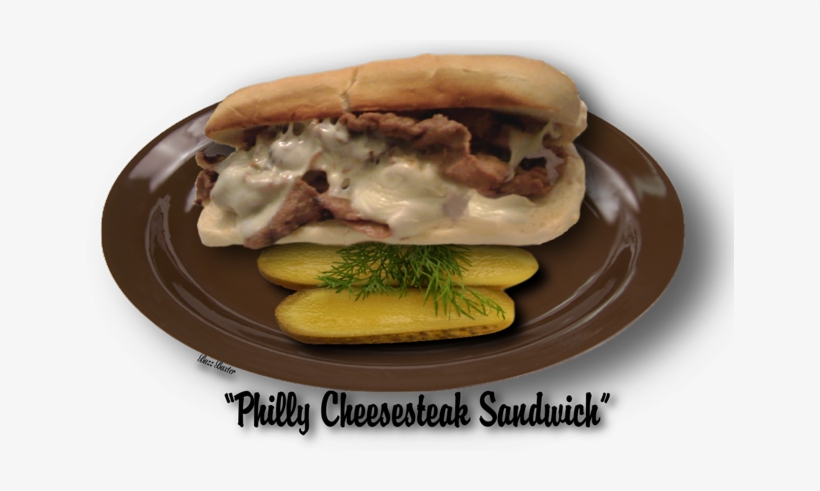 Most Are In Agreement That The Steak Is Thin Sliced - Philly Cheese Steak Hot Dog Bun, transparent png download