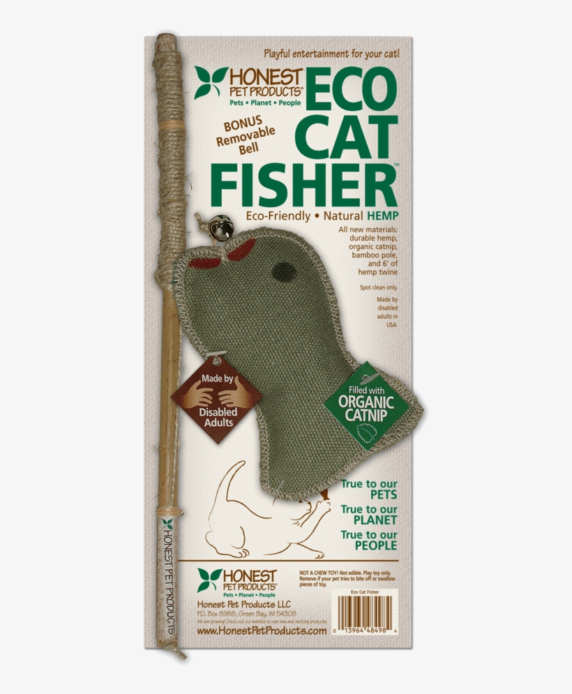 Eco Cat Fisher™ - Honest Pet Products Eco-cat Fisher, transparent png download