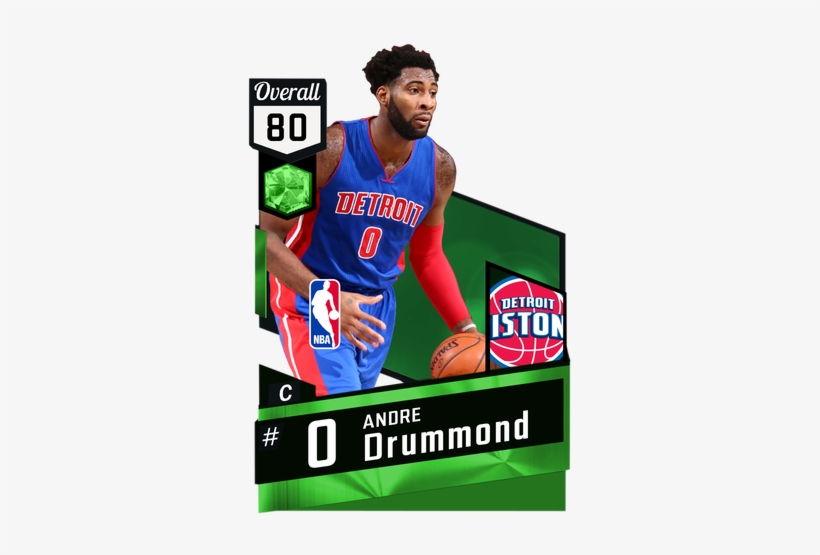 Andre Drummond Emerald Card - Manute Bol Myteam Card, transparent png download