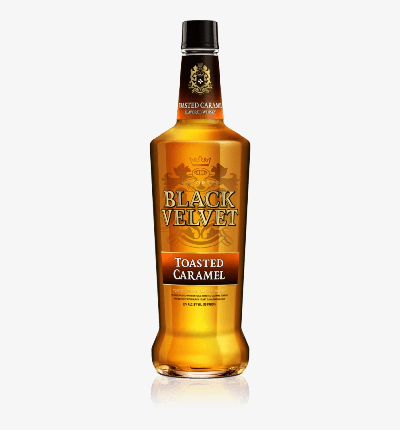 Black Velvet Toasted Caramel - Black Velvet Caramel Whiskey, transparent png download
