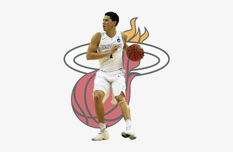 Devin Booker, Sg Kentucky Ht - Miami Heat, transparent png download